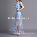 Simple tassels style trendy sexy fashion girl women party dress